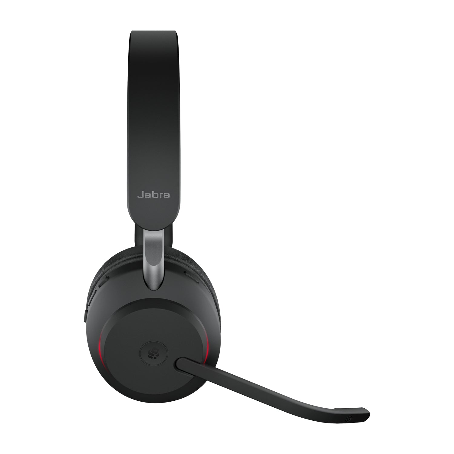 Jabra Audífonos con Micrófono Evolve2 65 MS Stereo, Bluetooth, Inalámbrico, 1.2 Metros, USB-C, Negro