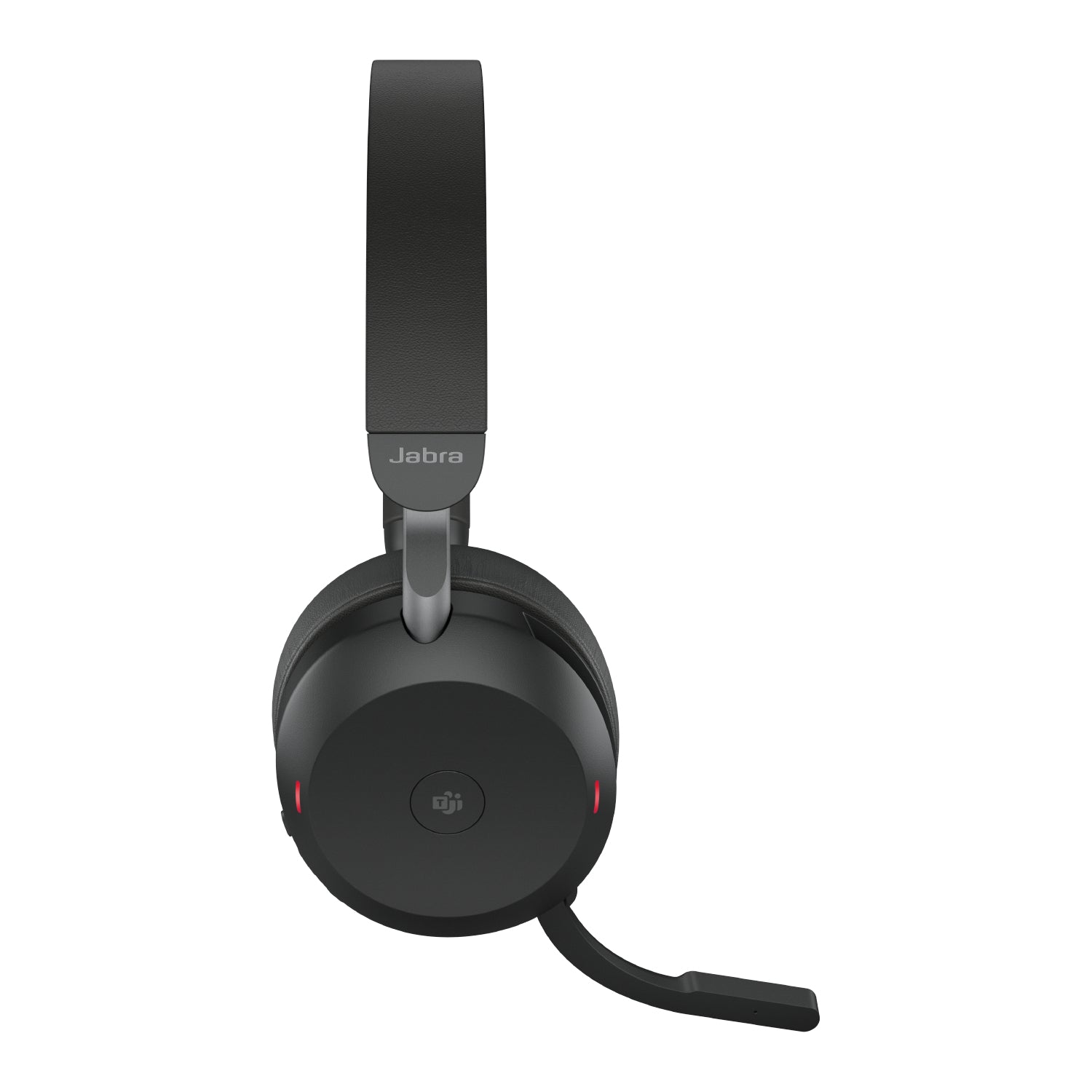 Jabra Audífonos con Micrófono Evolve2 75 MS, Bluetooth, Inalámbrico, USB-A, Negro - con Soporte de Carga
