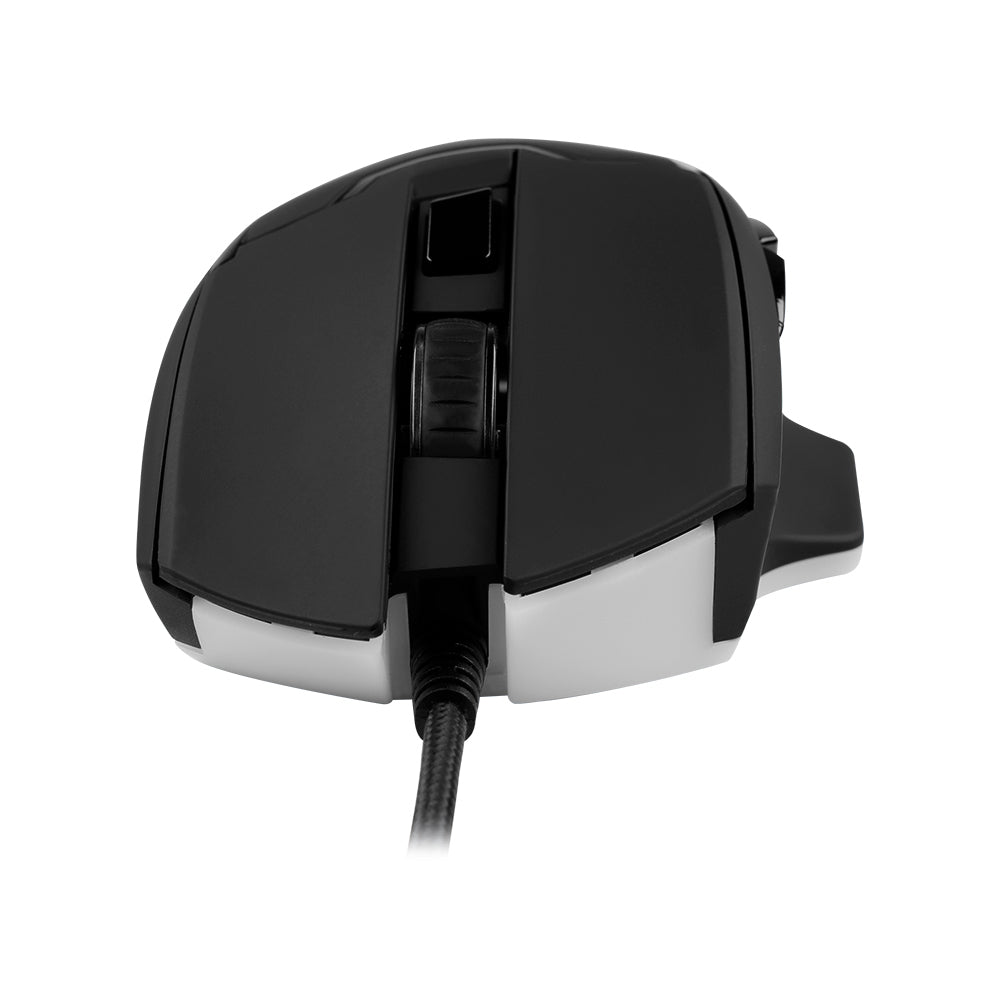 Vorago MO-504 Ratón de juego - USB - Óptico - 6 Botón(es) - Negro - Cable - 6400 dpi