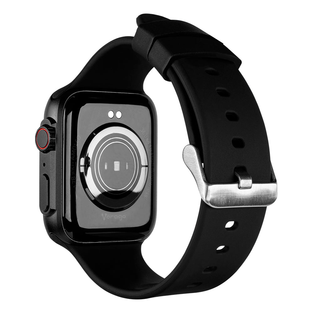 Vorago Smartwatch SW-500, AMOLED, Android/iOS, Negro - Resistente al Agua