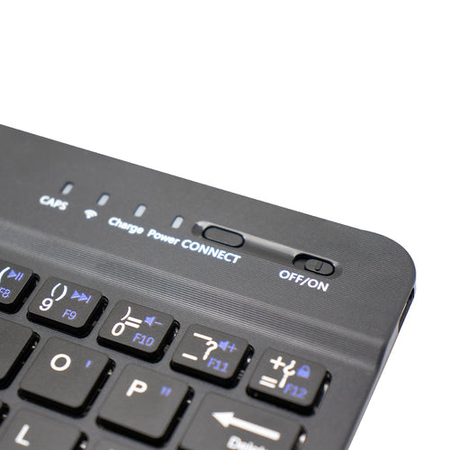 Teclado BRobotix 6006436, Inalámbrico, Bluetooth, Negro (Español)