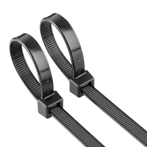 CINCHO NYLON EN COLORES BLANCO Y NEGRO (AMBOS) 20 CMS 200 PIEZAS, EXCELENTE TENSIÓN PARA ORGANIZAR