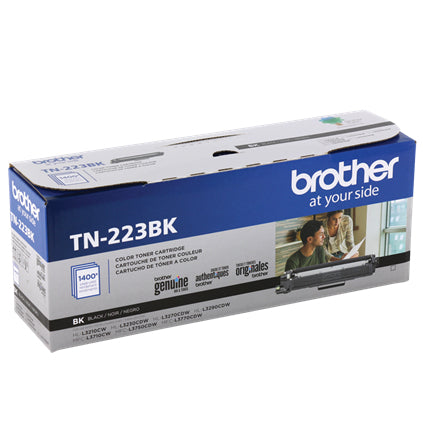 Tóner Brother TN-223BK Negro, 1.400 Páginas