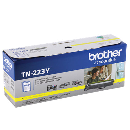 Tóner Brother TN-223Y Amarillo, 1.300 Páginas