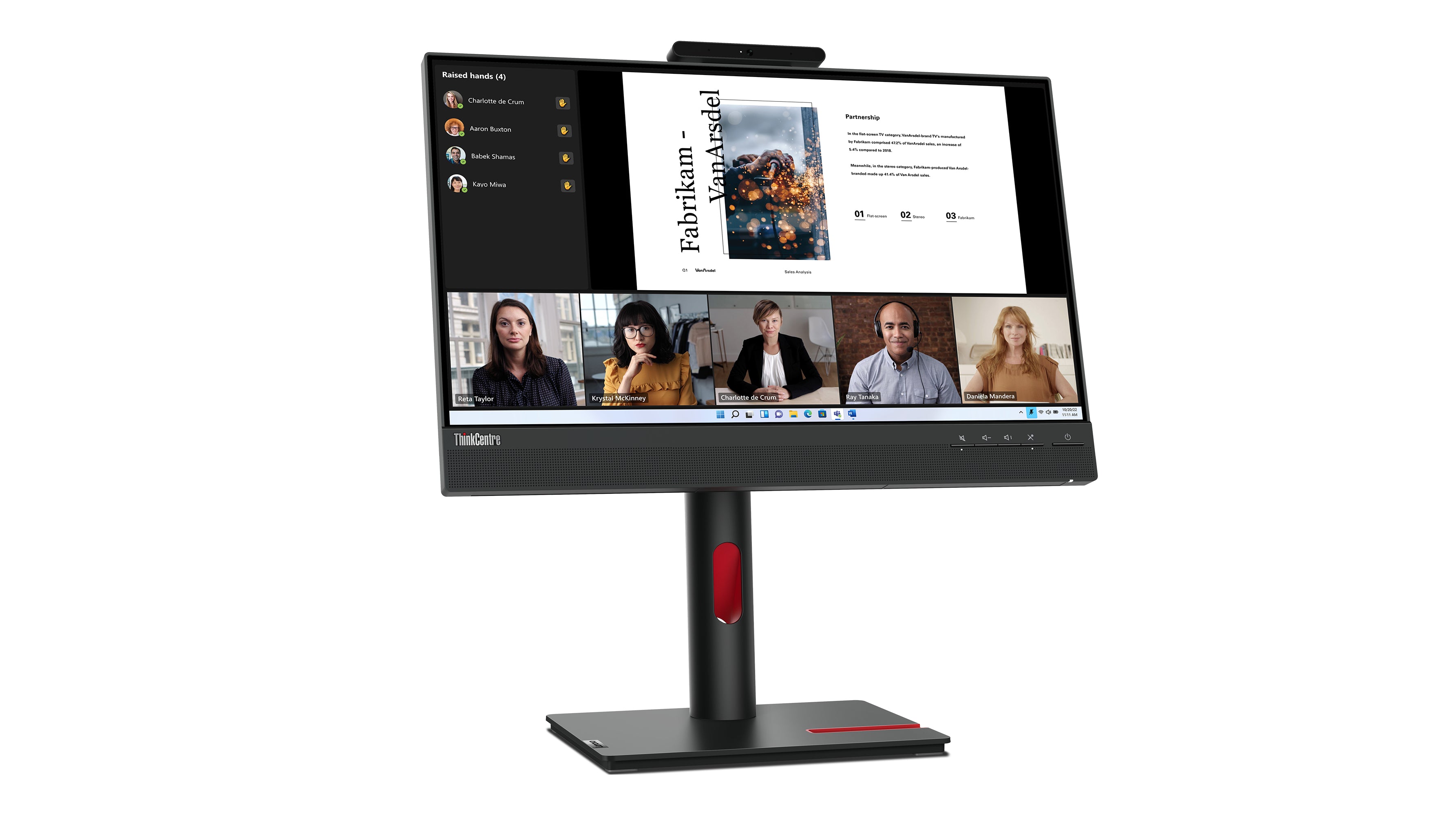 Monitor Lenovo ThinkCentre Tiny In One 22 Gen LED Touch 21.5