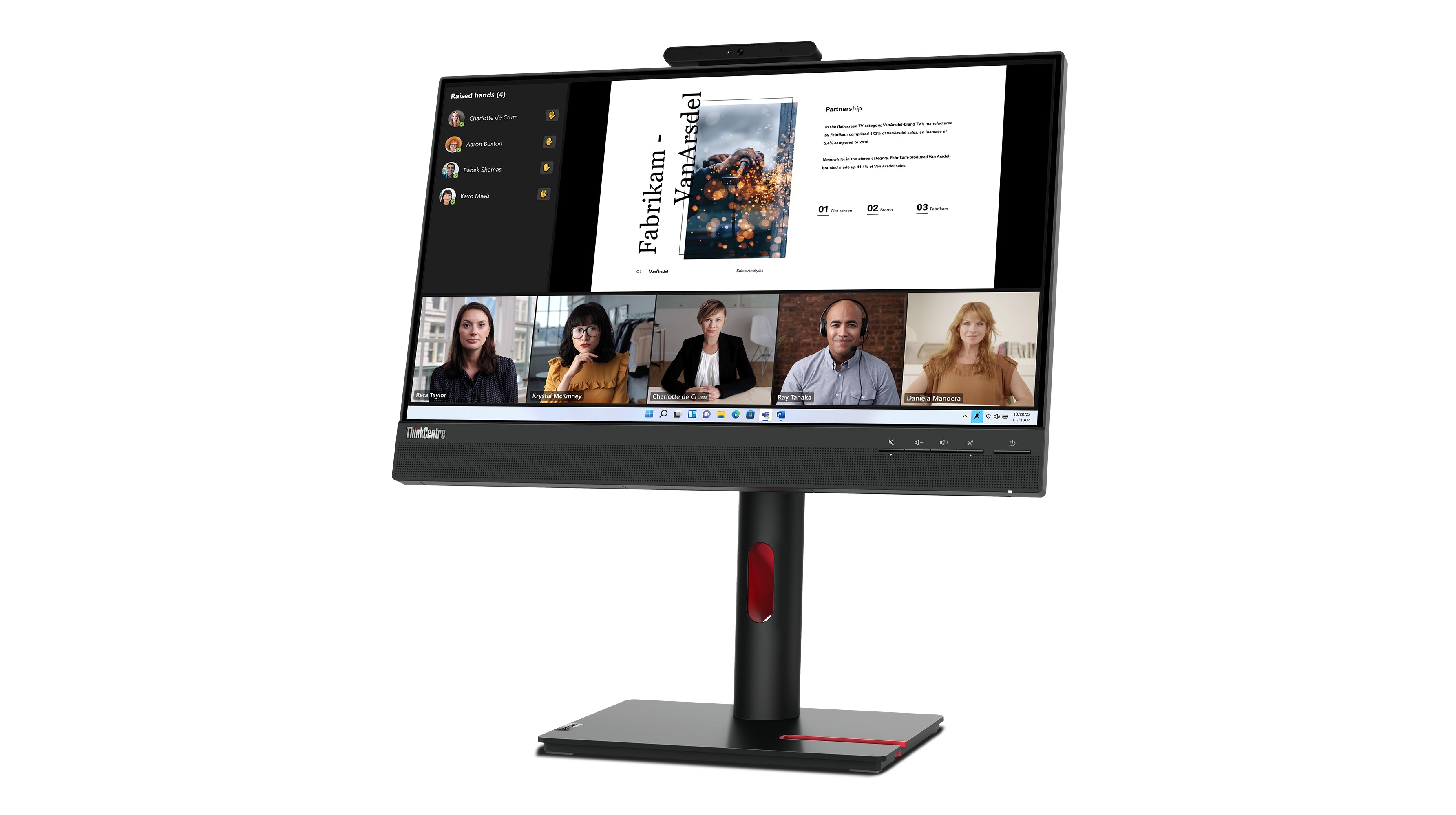 Monitor Lenovo ThinkCentre Tiny In One 22 Gen LED Touch 21.5