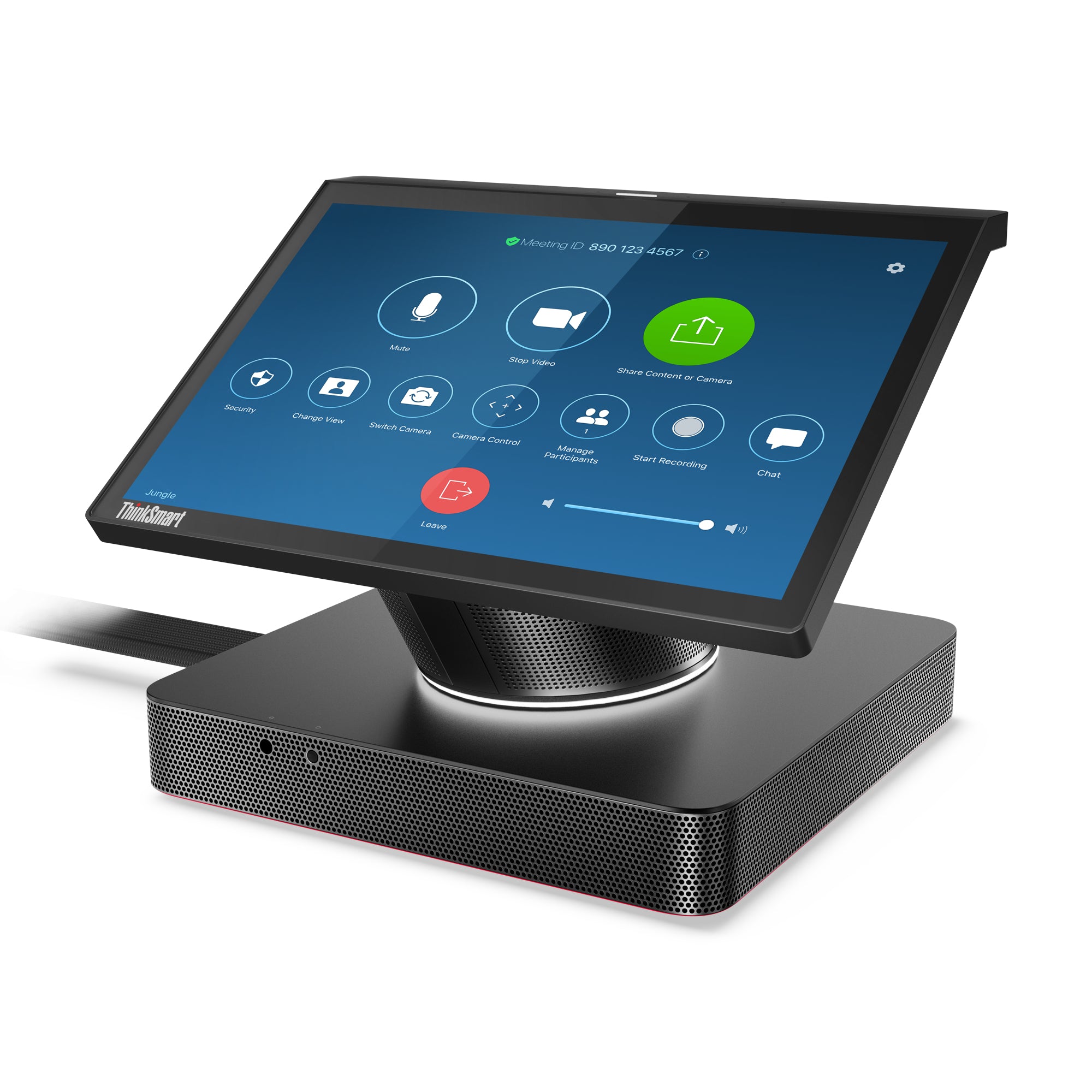 Lenovo Sistema de Videoconferencia ThinkSmart Hub, Full HD, 1 Puerto RJ-45, 1x HDMI, 2x USB 3.2, Negro