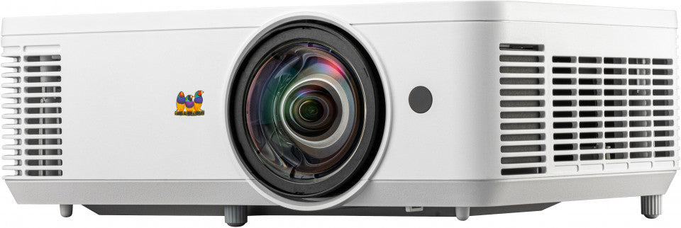 Viewsonic Proyector PS502W DLP, WXGA (1280 x 800), 4000 Lúmenes, con Bocina, Blanco