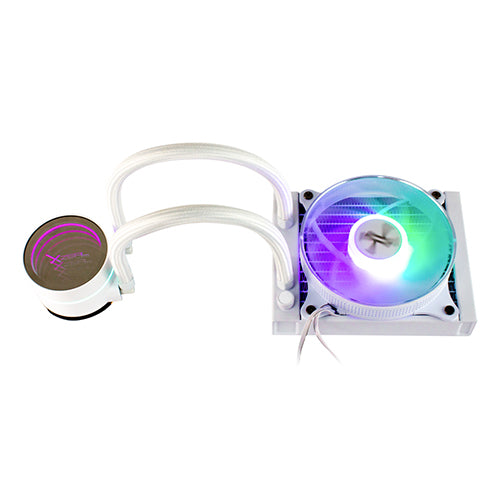 Xzeal XZ409 Enfriamiento Líquido para CPU, 1x 120mm, hasta 2200RPM, Blanco