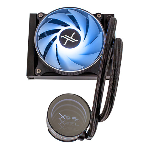 ENFRIAMIENTO LIQUIDO XZEAL XZ-409/1FANX120MM/ARGB/INTEL/AMD/800-2200 RPM/NEGRO