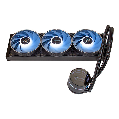 ENFRIAMIENTO LIQUIDO XZEAL XZ-411/3FANX120MM/ARGB/INTEL/AMD/800-2200 RPM/MEGRO