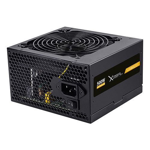 FUENTE DE PODER XZEAL XZ500 ATX/500W/80 PLUS BRONZE/NO MODULAR/NEGRO