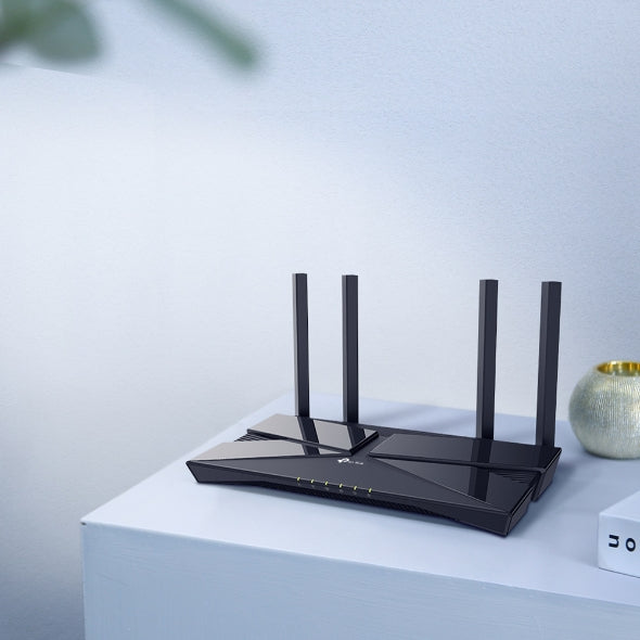 Router TP-Link Gigabit Ethernet de Banda Dual AX1800 Archer AX23 con Mesh Wi-Fi 6, Inalámbrico, 1800Mbit/s, 4x RJ-45, 2.4/5GHz, 4 Antenas Externas