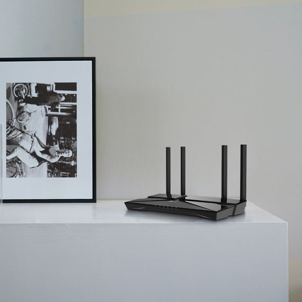 Router TP-Link Gigabit Ethernet de Banda Dual AX1800 Archer AX23 con Mesh Wi-Fi 6, Inalámbrico, 1800Mbit/s, 4x RJ-45, 2.4/5GHz, 4 Antenas Externas
