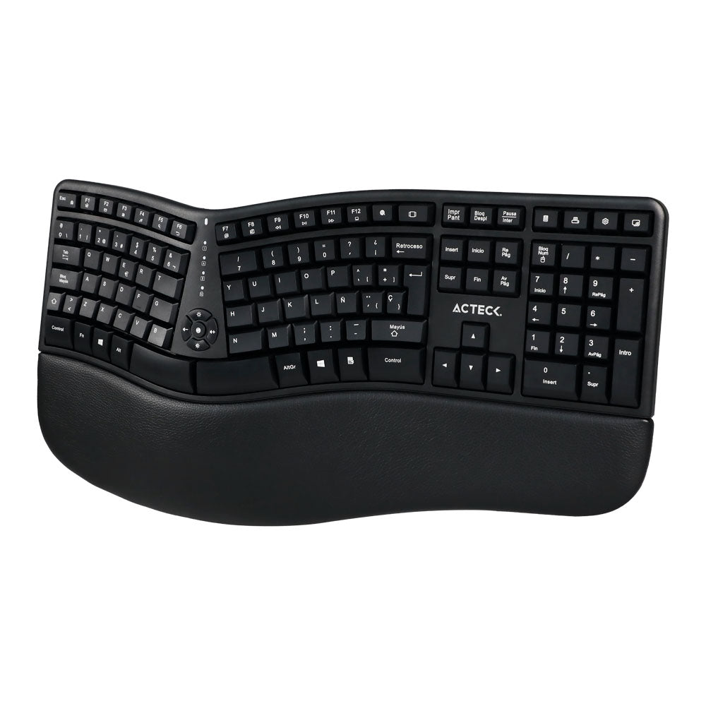 Kit de Teclado y Mouse Acteck Creator Virtuos Fitt MK770, Inalámbrico, RF Inalámbrico, Negro (Español)