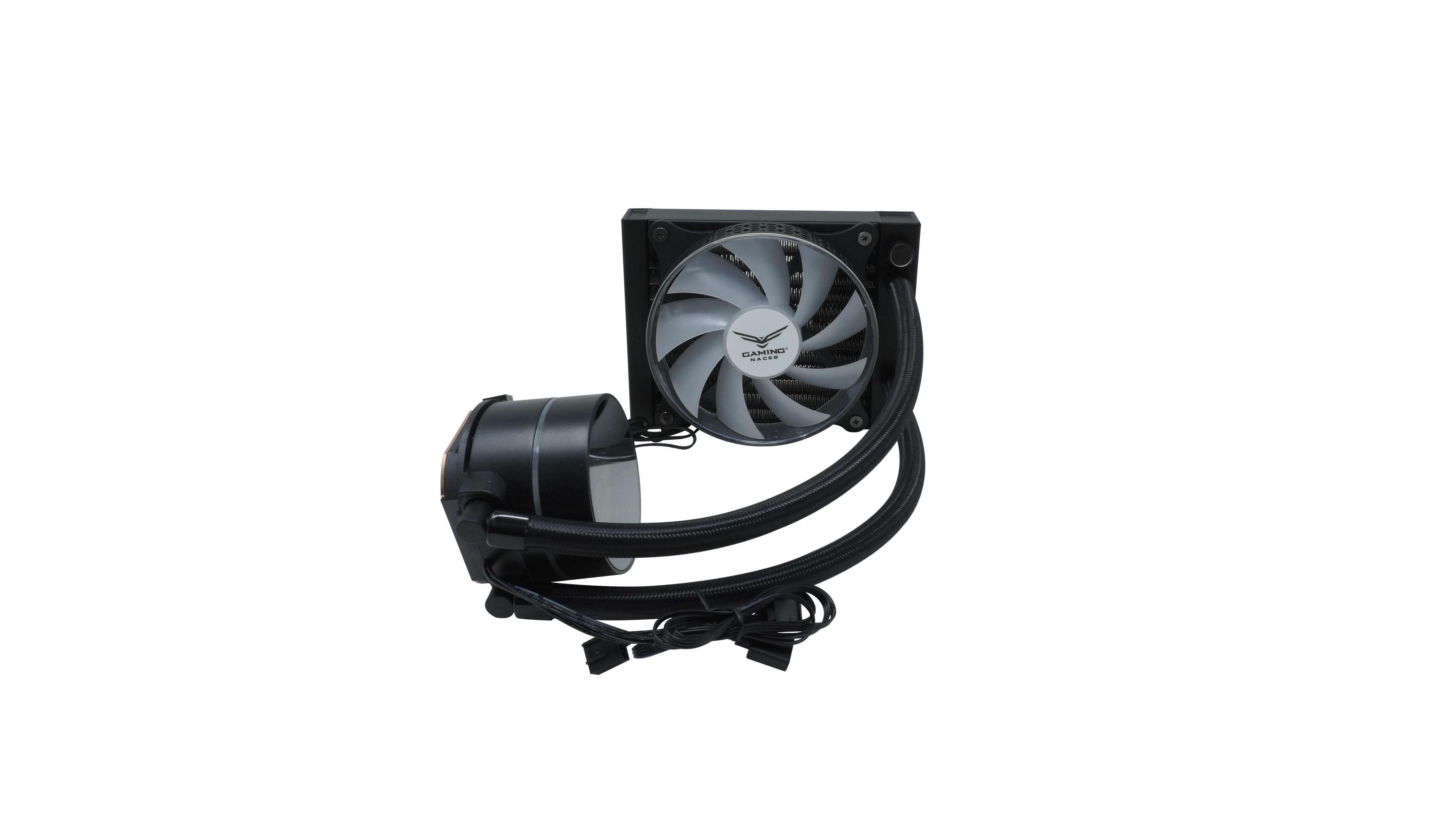 Naceb Everest 120 Enfriamiento Líquido para CPU, 1x 120mm, hasta 1800RPM, Negro
