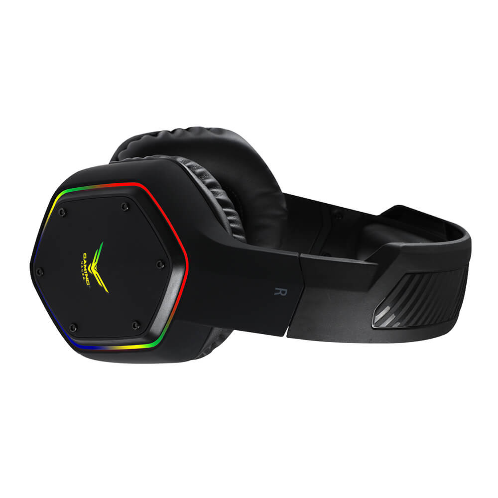 Naceb Audífonos Gamer Naja 7.1, Alámbrico, 2 Metros, USB, Negro