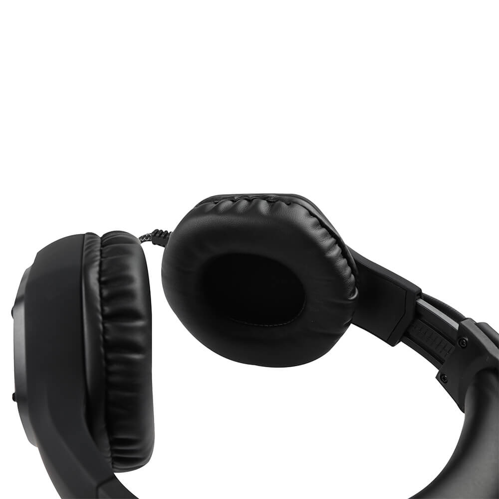 Naceb Audífonos Gamer Naja 7.1, Alámbrico, 2 Metros, USB, Negro