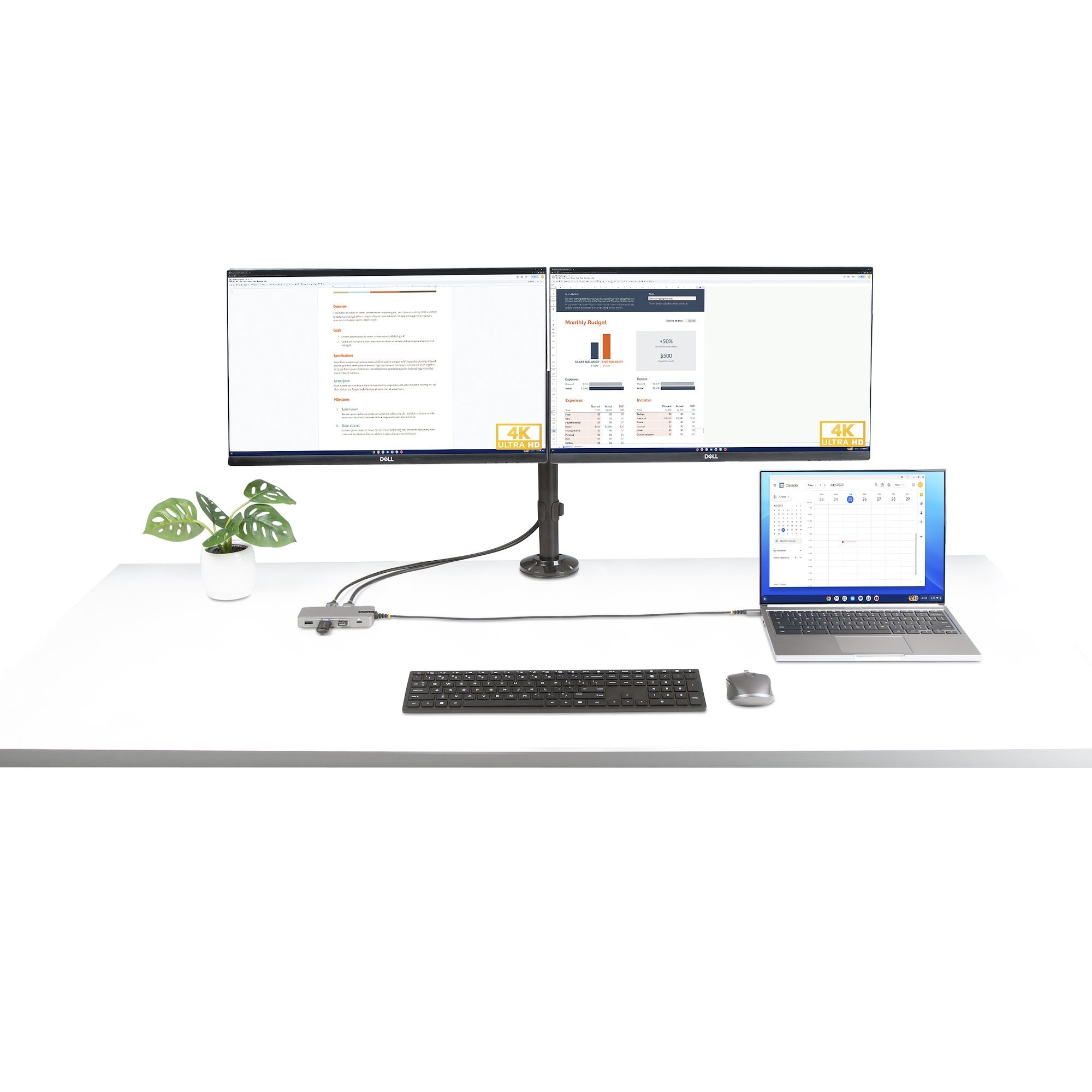 ADAPTADOR USB-C DE 3 MONITORES