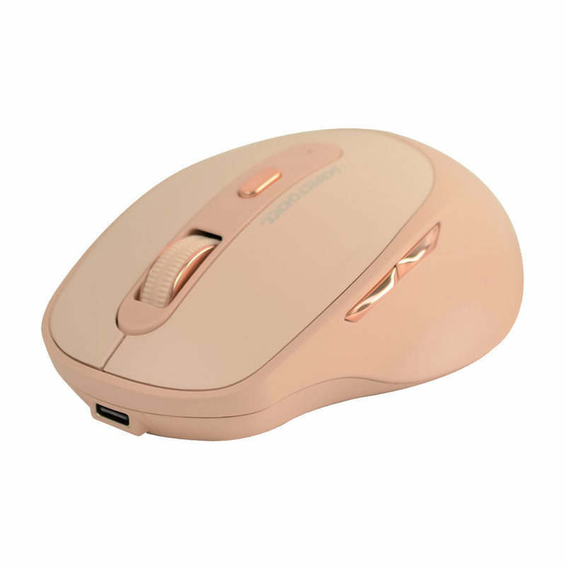 Mouse Perfect Choice Óptico PC-045151, Inalámbrico, USB, 1600DPI, Caqui