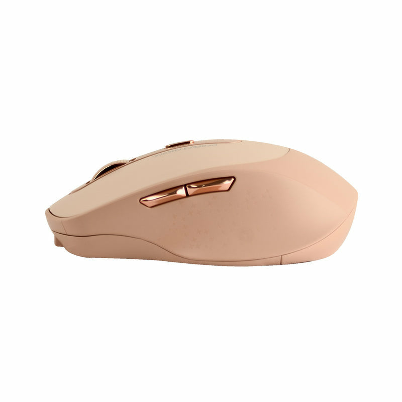 Mouse Perfect Choice Óptico PC-045151, Inalámbrico, USB, 1600DPI, Caqui