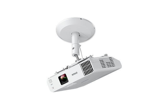 Proyector Epson PowerLite L210W 3LCD, 1280x800 WXGA, 4500 lúmenes ANSI, Inalámbrico, con Bocinas, Blanco