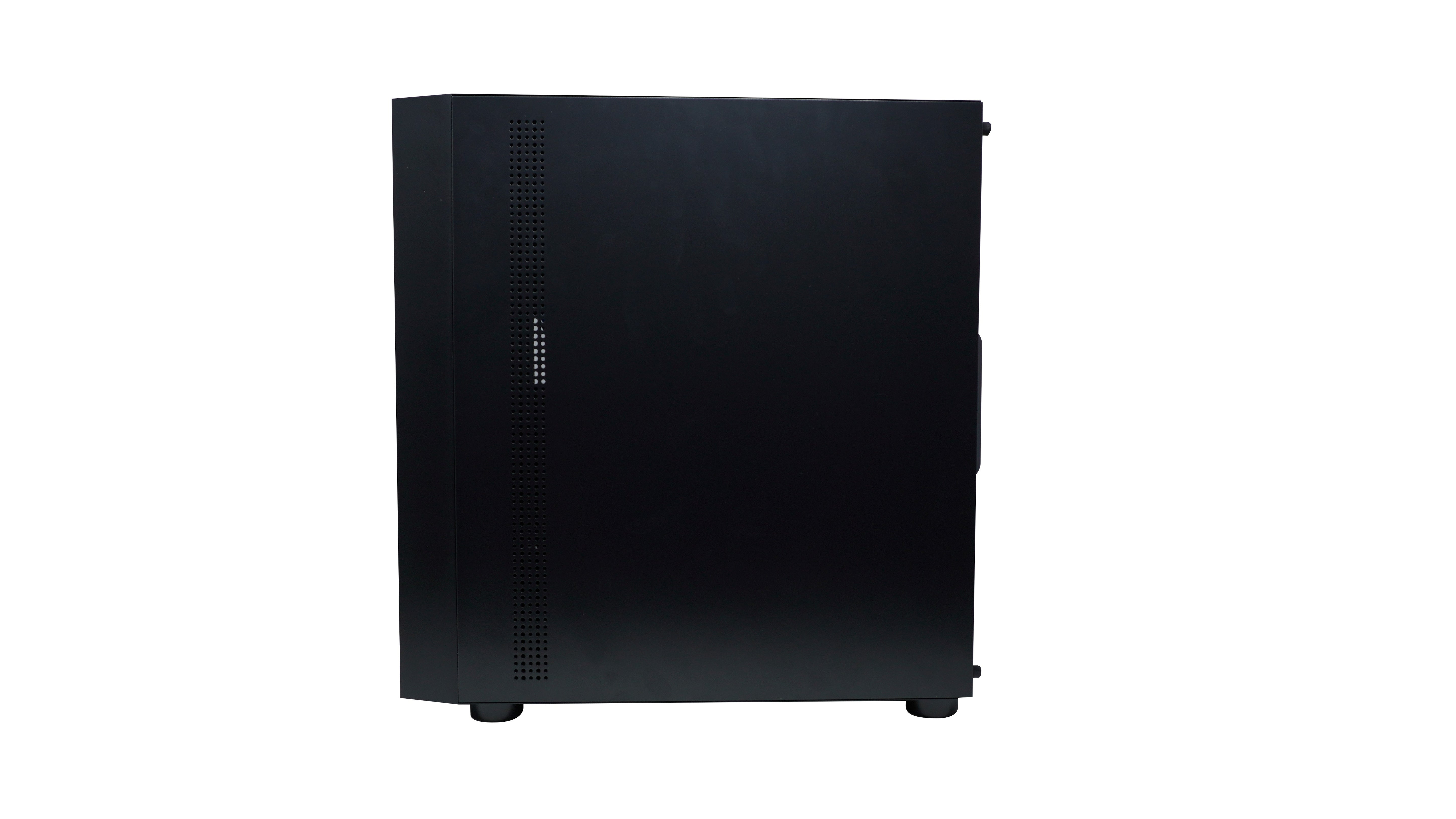 Gabinete Evotec Taipei, Micro-Tower, Micro-ATX/Mini-ITX, USB 2.0/3.0, sin Fuente, 3 Ventiladores Instalados, Negro
