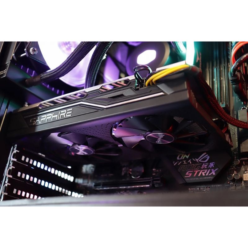 Gabinete Naceb Hydra, Midi-Tower, ATX/Micro-ATX/Mini-ITX, USB 2.0/3.0, sin Fuente, 3 Ventiladores Instalados, Negro