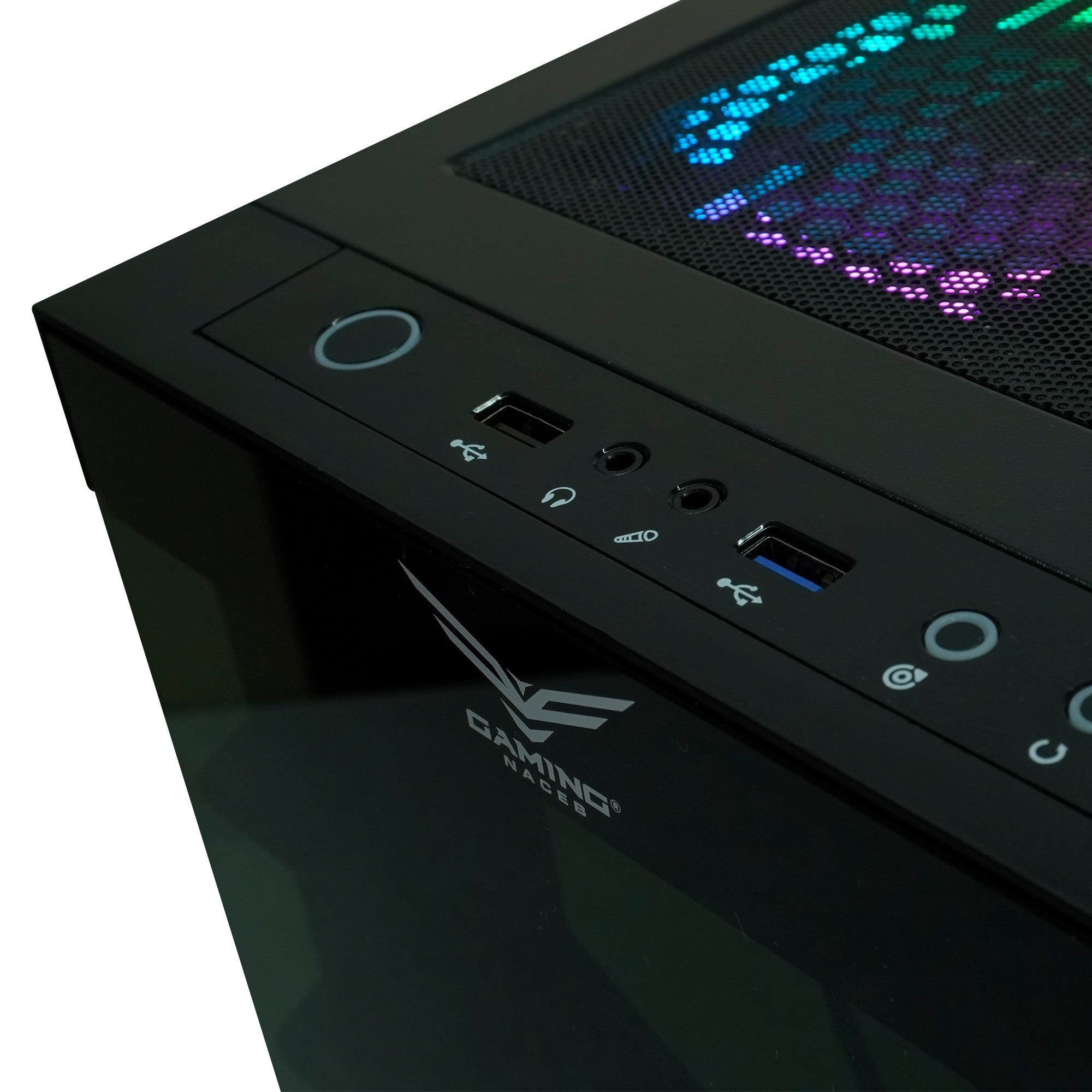 Gabinete Naceb ORION, Full Tower, ATX/EATX/Micro-ATX/Mini-ITX, USB 2.0/3.0, sin Fuente, 3 Ventiladores Instalados, Negro