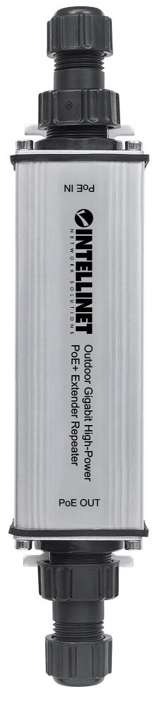Extensor/Repetidor de un Puerto Gigabit PoE+ de alta potencia para exteriores - Intellinet