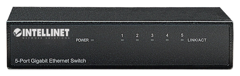Switch de Escritorio Gigabit Ethernet de 5 puertos - Intellinet