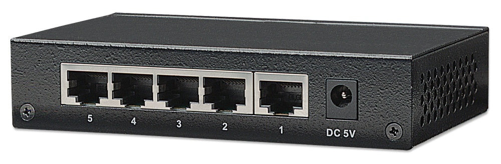 Switch de Escritorio Gigabit Ethernet de 5 puertos - Intellinet