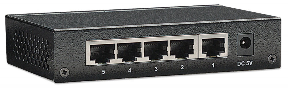 Switch de Escritorio Gigabit Ethernet de 5 puertos - Intellinet