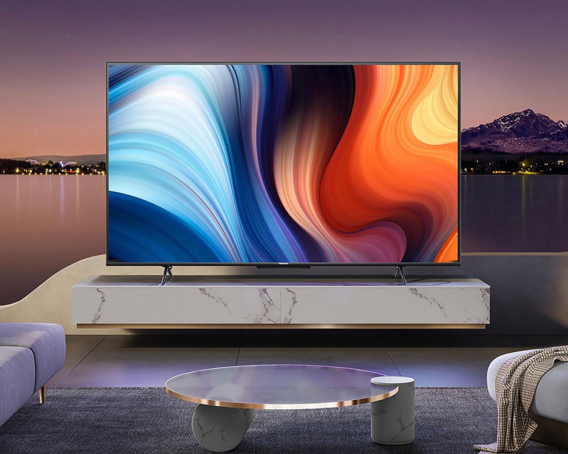 Hisense LED backligh LCD TV, 60Hz, Dolby Vision/HDR10/HDR10+/HLG), 4K,