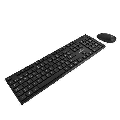 Kit de Teclado y Mouse Inalámbrico Silencioso y Antiderrames Dust | PERFECT CHOICE