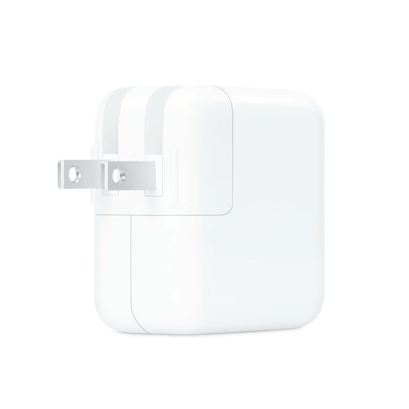 Apple Adaptador de Corriente USB-C, 30W, Blanco