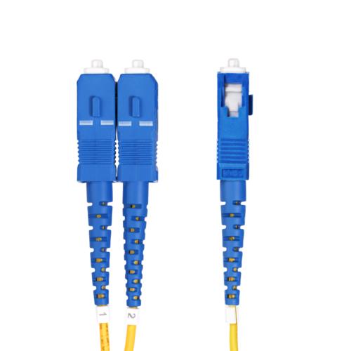 CABLE DE FIBRA OPTICA LC A SC