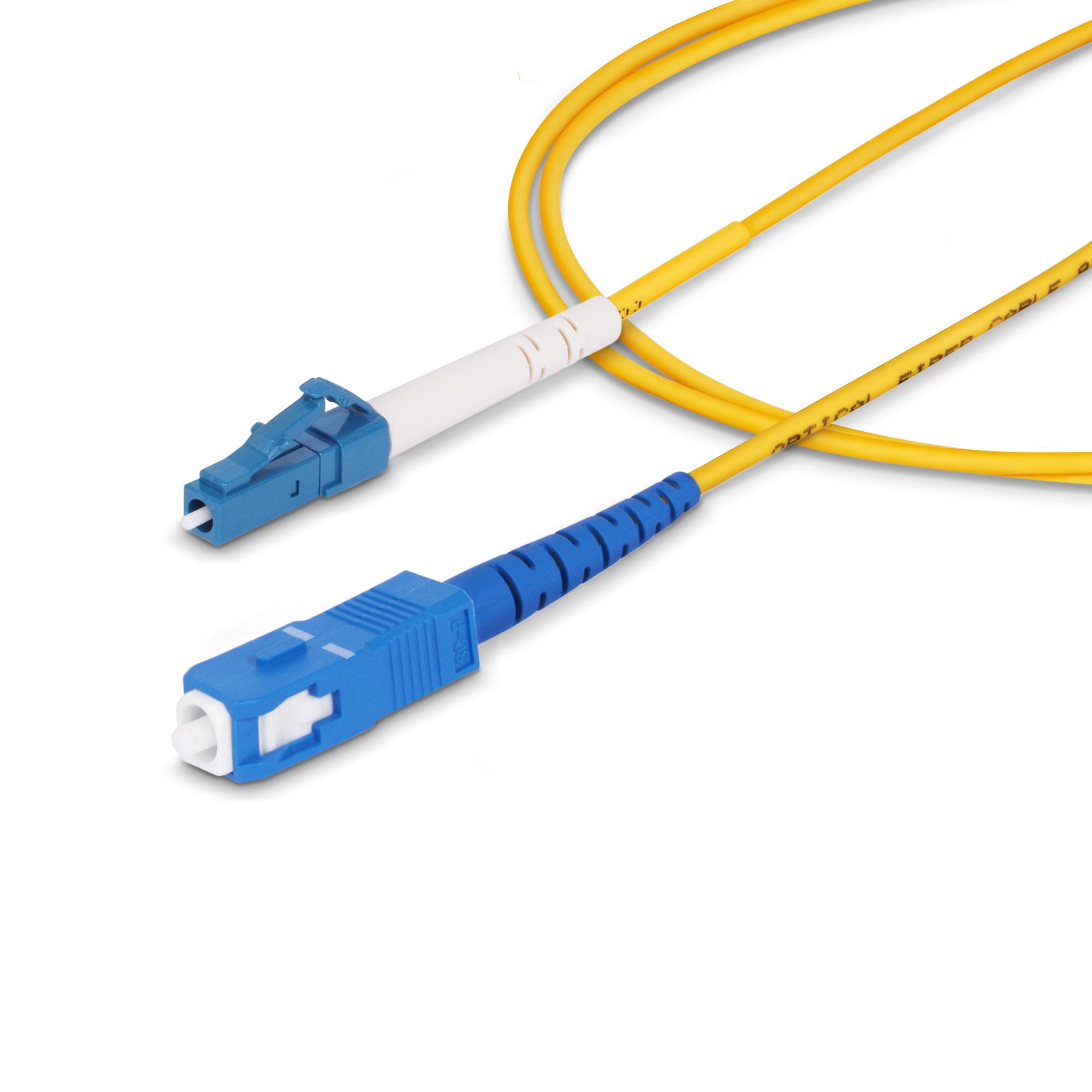 StarTech.com Cable de Fibra Óptica Simplex LC a SC (UPC) OS2 Monomodo de 2m - 9/125µm - 40G/100G -