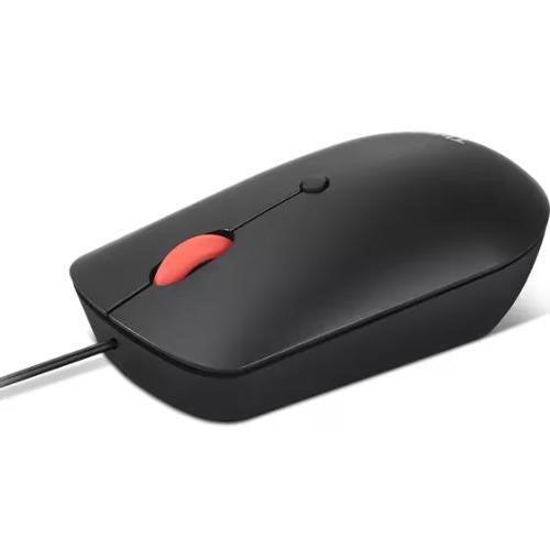 Mouse Lenovo Thinkpad Essential, Alámbrico, Óptico, 2.400DPI, USB-C, Negro
