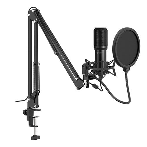 Micrófono para Audio profesional, Streaming en vivo, Grabación, Studio XZEAL XZ-260 - Cableado -