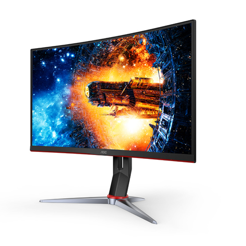 AOC GAMING MONITOR CURVED 23.8IN IPS 1920X1080 165HZ 1 MS