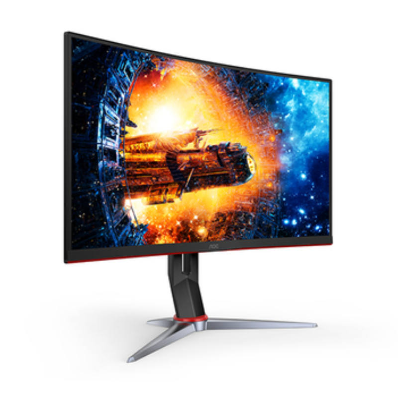 AOC GAMING MONITOR CURVED 23.8IN IPS 1920X1080 165HZ 1 MS