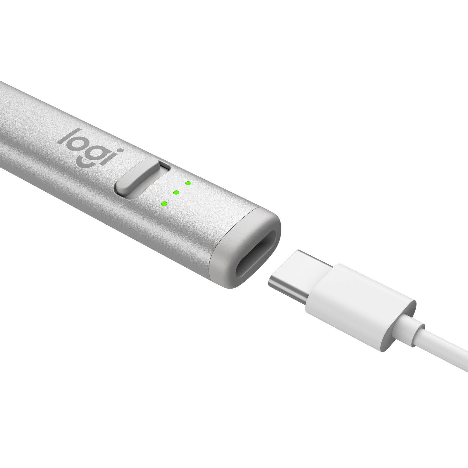 Logitech Crayon Lápiz Digital para iPad, Plata