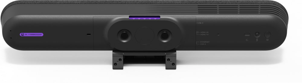 Logitech Sistema de Videoconferencia Rally Bar Huddle, Con Micrófono, 4K Ultra HD, 1x RJ-45, 2x HDMI, 1x USB-A, 1x USB-C, Grafito
