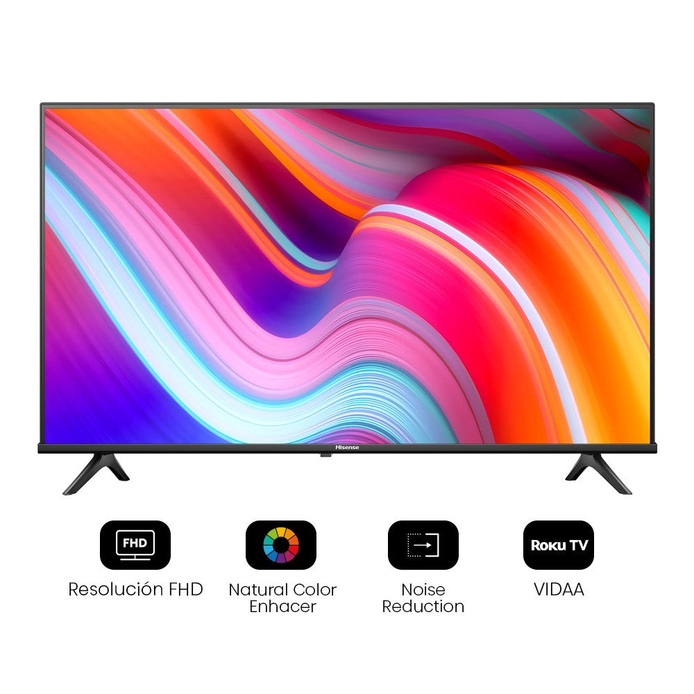 Smart LED-LCD TV Hisense 32A4KR 81.3cm - HDTV - LED Retroiluminación - Asistente de Google, Alexa,