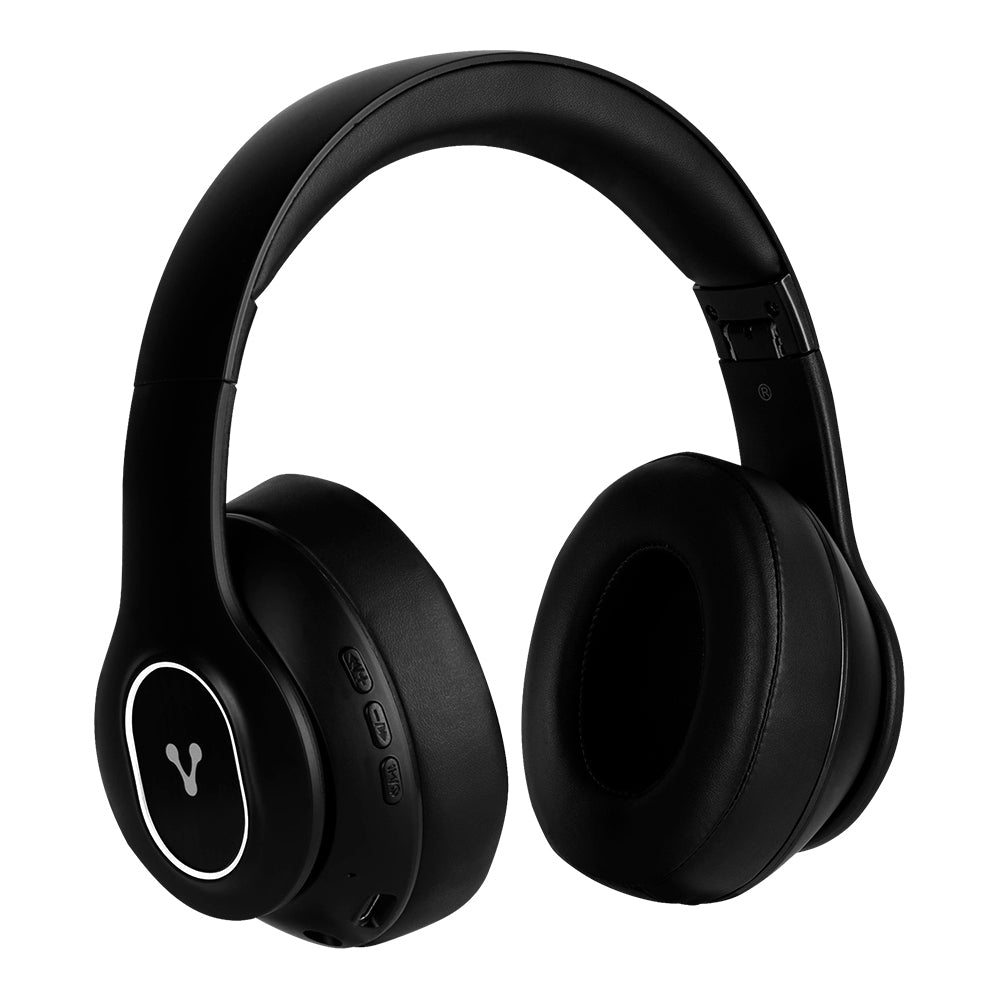 Vorago Audífonos con Micrófono HPB-350, Bluetooth, Inalámbrico, Negro