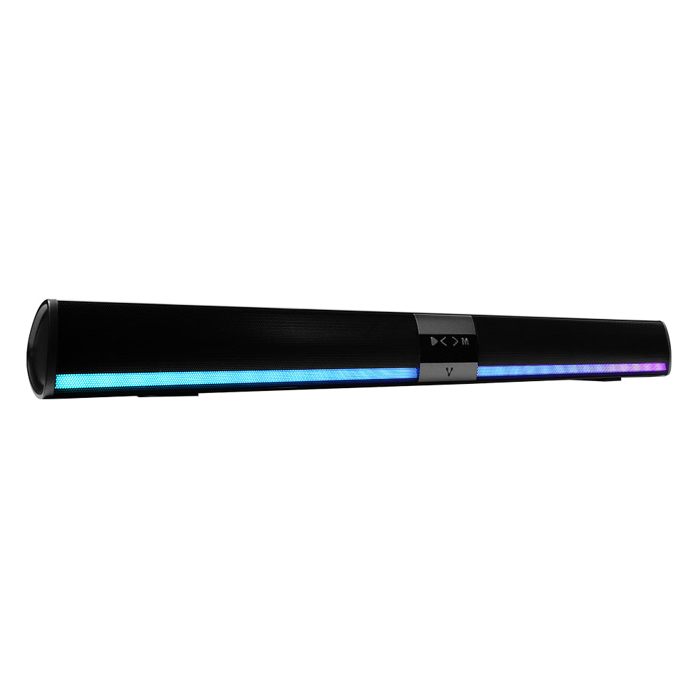 Vorago Barra de Sonido BSP-450, Bluetooth, Alámbrico/Inalámbrico, 10W RMS, USB, Negro