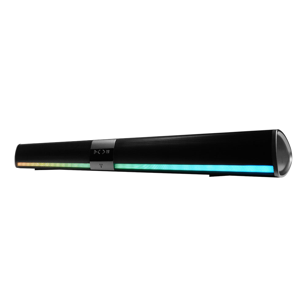 Vorago Barra de Sonido BSP-450, Bluetooth, Alámbrico/Inalámbrico, 10W RMS, USB, Negro