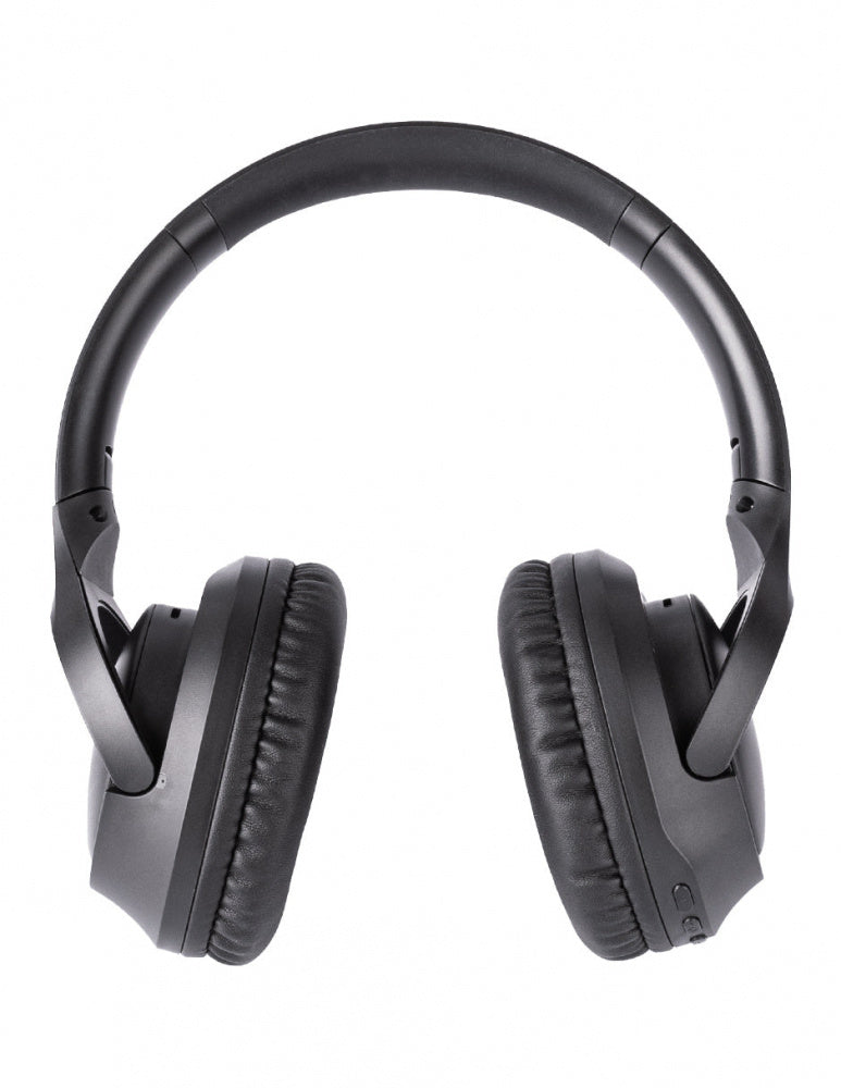 Techzone Audífonos con Micrófono TZDJ02, Bluetooth, Inalámbrico, USB-C, Negro