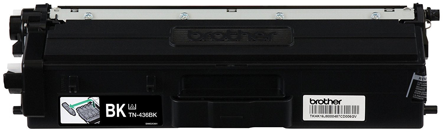 Tóner Brother TN436BK Super Alto Rendimiento Negro, 6.500 Páginas